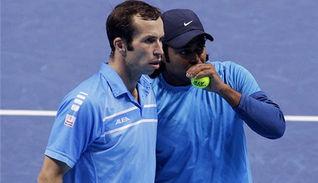 Radek tpánek a Leander Paes