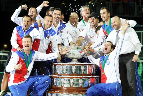 etí tenisté vyhráli Davis Cup