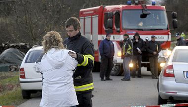 Nehoda pi rallye kolem Uherskho Brodu. Zemeli tyi lid.