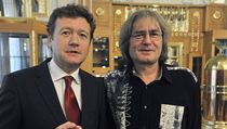 Houslový virtuos Ivan Ženatý (vlevo) a bývalý sbormistr pěveckého sboru Bambini di Praga Bohumil Kulínský (vpravo) | na serveru Lidovky.cz | aktuální zprávy