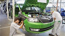 Škoda Auto zahájila v Mladé Boleslavi výrobu nového modelu Rapid | na serveru Lidovky.cz | aktuální zprávy