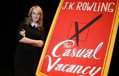 J. K. Rowlingová pi prezentaci své nové knihy The Casual Vacancy