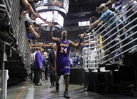Basketbalista Los Angeles Lakers Kobe Bryant