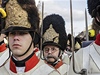 Rekonstruce Bitvy tí císa, v ní v roce 1805 zvítzil francouzský císa Napoleon, na bojiti nedaleko Slavkova, se 1. prosince 2012 zúastnilo nkolik stovek píznivc vojenské historie v dobových uniformách. Jednotky se adily v Tvaroné.