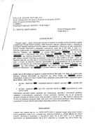 List z usnesení o zabavení nemovitostí mu obvinných v kauze Mostecká uhelná