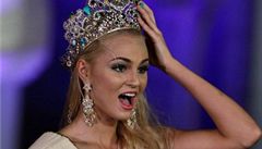 Tereza Fajksová tsn poté, co vyhrála Miss Earth