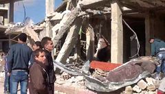 Bombardování Damaku. 