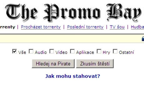 Mirror The Pirate Bay na webu eské pirátské strany
