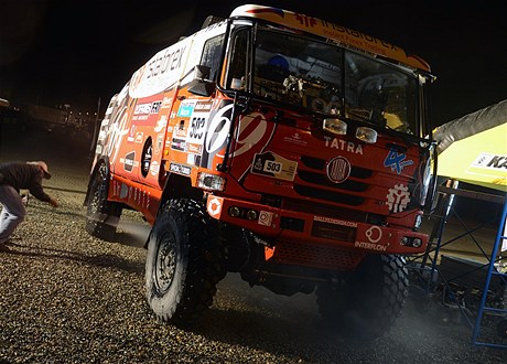 Kamion Alee Lopraise na Rallye Dakar