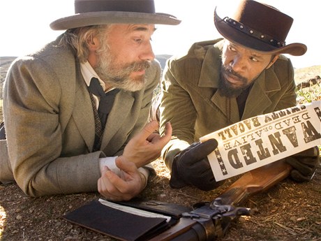 Christoph Waltz a Jamie Foxx ve filmu Nespoutaný Django