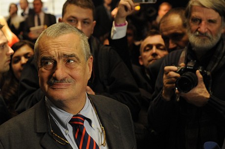 Kandidát na prezidenta Karel Schwarzenberg.