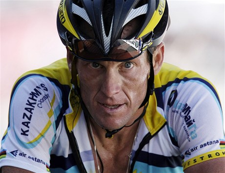 Bývalý cyklista Lance Armstrong z USA