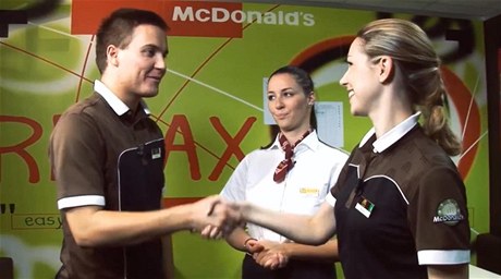 Náborové video První dny v McDonald's
