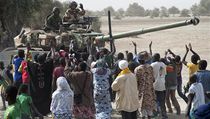 Francouzští vojáci v Timbuktu. Jednotky vytlačují islamisty, kteří od loňska ovládli velkou část maliského severu. | na serveru Lidovky.cz | aktuální zprávy