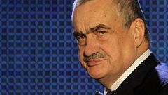 Karel Schwarzenberg na poslední prezidentské debat