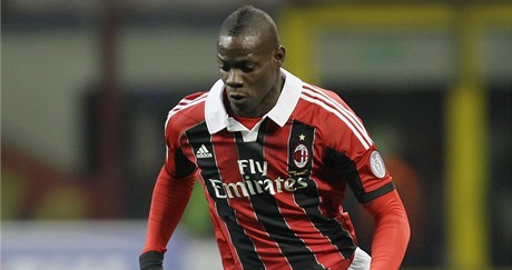 Fotbalista AC Milán Mario Balotelli