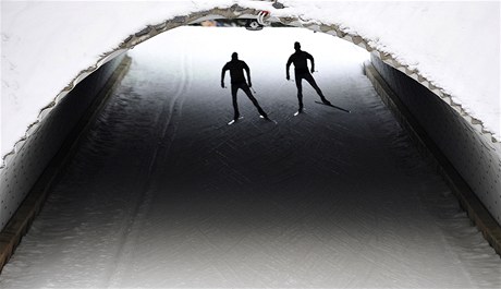 V areálu Vysoina arény v Novém Mst na Morav zaíná Mistrovství svta v biatlonu