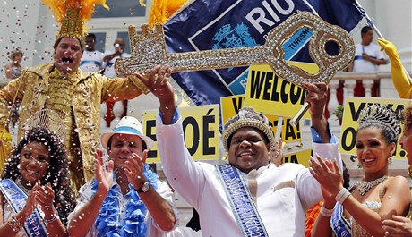 Zahájení karnevalu v Riu.