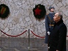 Ruský prezident Vladimir Putin piel uctít památku stalingradských obtí.