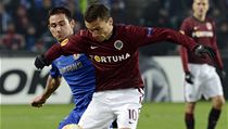Sparta - Chelsea. Frank Lampard (vlevo) z Chelsea a David Lafata ze Sparty | na serveru Lidovky.cz | aktuální zprávy