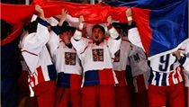 Křepčení pod vlajkou. Češi vyhráli olympiádu v Naganu 1998 | na serveru Lidovky.cz | aktuální zprávy