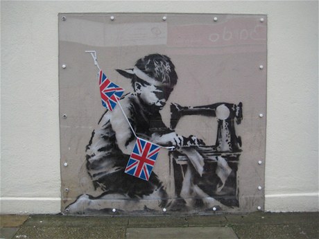Banksy: Slave Labour (Otrocká práce)