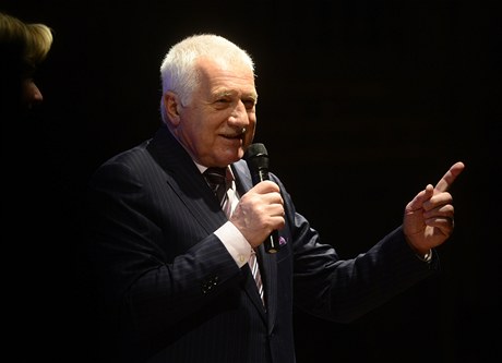 Václav Klaus zahajuje závrený 90. koncert z cyklu Jazz na Hrad.