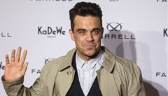 Robbie Williams pedvedl svou vlastní kolekci pánské módy.