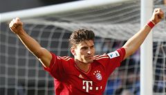 Fotbalista Bayernu Mnichov Mario Gómez