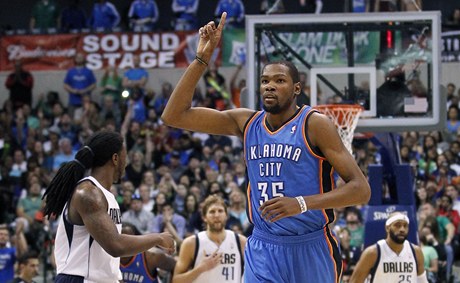 Basketbalista Oklahomy City Thunder Kevin Durant