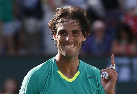 Rafael Nadal vyhrál tenisový turnaj v Indian Wells .