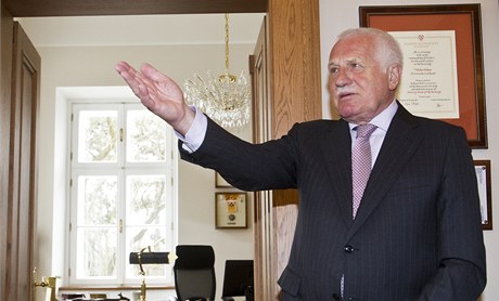 Václav Klaus by byl nejradji prezidentem zemkoule