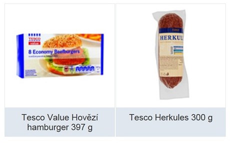 Tesco stahuje z prodeje výrobky obsahující nedeklarovanou koninu