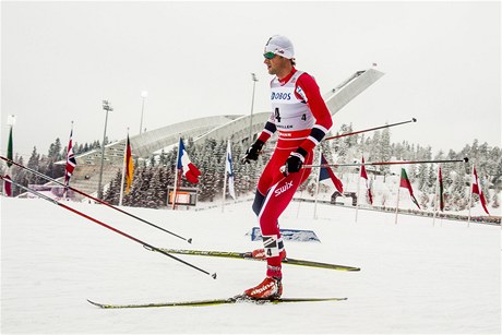 Norský bec na lyích Petter Northug