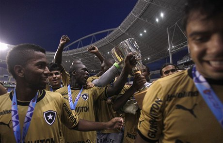 Na stadionu Joaa Havelange v Riu de Janeiro hraje místní fotbalový klub Botafogo