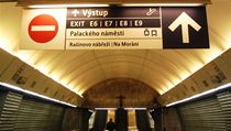 Nový navigační a informační systém na stanici metra Karlovo náměstí | na serveru Lidovky.cz | aktuální zprávy