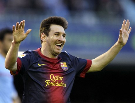 Fotbalista Barcelony Lionel Messi