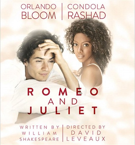 Plakát k nové inscenaci Romea a Julie