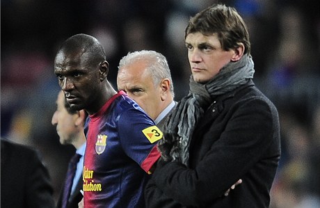 Barcelona, Abidal stídá.