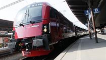 Do Břeclavi přijel Railjet, České dráhy jej poprvé představily cestujícím. | na serveru Lidovky.cz | aktuální zprávy