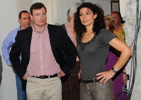 David Rath, Kateina Pancová a Petr Kott na archivním snímku.