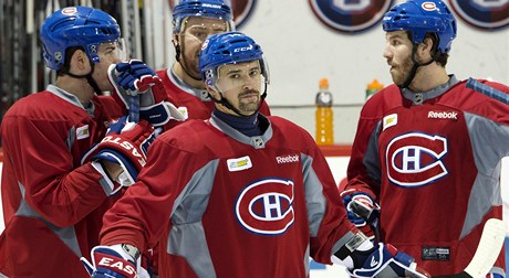 eský hokejista Montrealu Canadians Tomá Plekanec (uprosted)