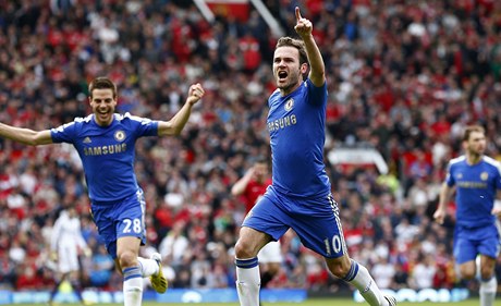 Fotbalista Chelsea Juan Mata