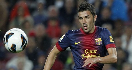 Fotbalista Barcelony David Villa