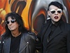 Na pedávání cen Golden Gods awards dorazili i Marilyn Manson s Alice Cooperem.