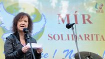 Poslankyně KSČM Marta Semelová na pražském Výstavišti. | na serveru Lidovky.cz | aktuální zprávy