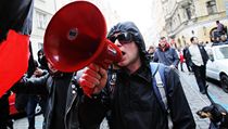 Demonstrace anarchistů na prvního máje v Praze. | na serveru Lidovky.cz | aktuální zprávy