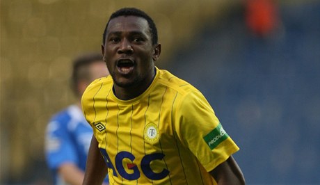 Fotbalista Teplice Francis Litsingi