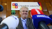 Prezident Miloš Zeman na sjezdu Rady seniorů. | na serveru Lidovky.cz | aktuální zprávy