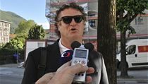 Jiří Diviš hovoří po příchodu k soudu s reportéry. | na serveru Lidovky.cz | aktuální zprávy